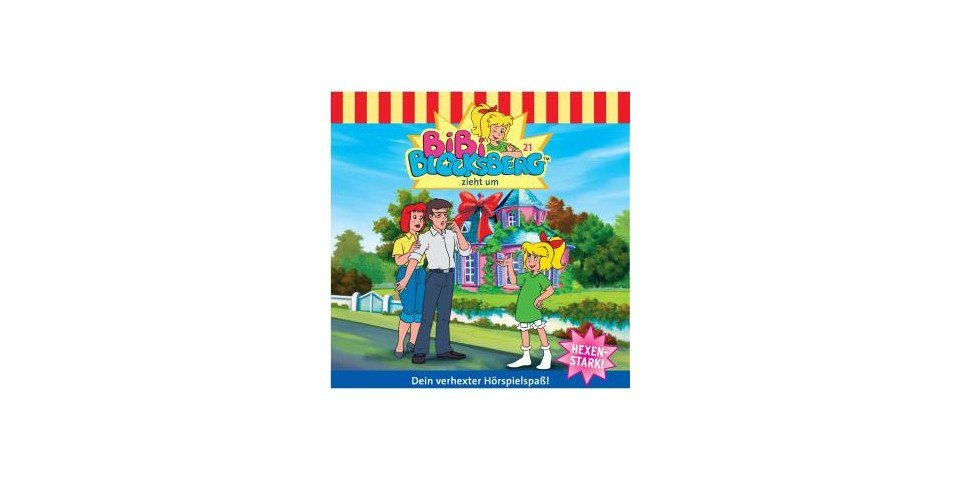 Kiddinx Hörspiel-CD Bibi Blocksberg 021 - zieht um Kiddinx Hörspiel-CD Bibi Blocksberg 021 - zieht um von Kiddinx