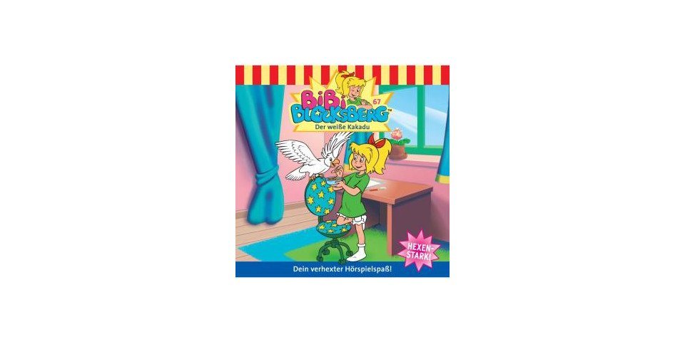 Kiddinx Hörspiel-CD Bibi Blocksberg 067 - Der weiße Kakadu von Kiddinx
