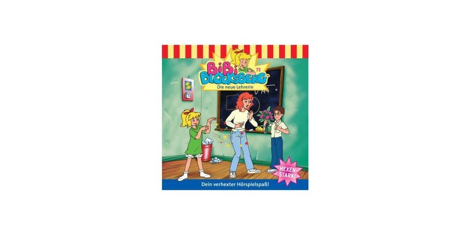 Kiddinx Hörspiel-CD Bibi Blocksberg 075 - Die neue Lehrerin Kiddinx Hörspiel-CD Bibi Blocksberg 075 - Die neue Lehrerin von Kiddinx