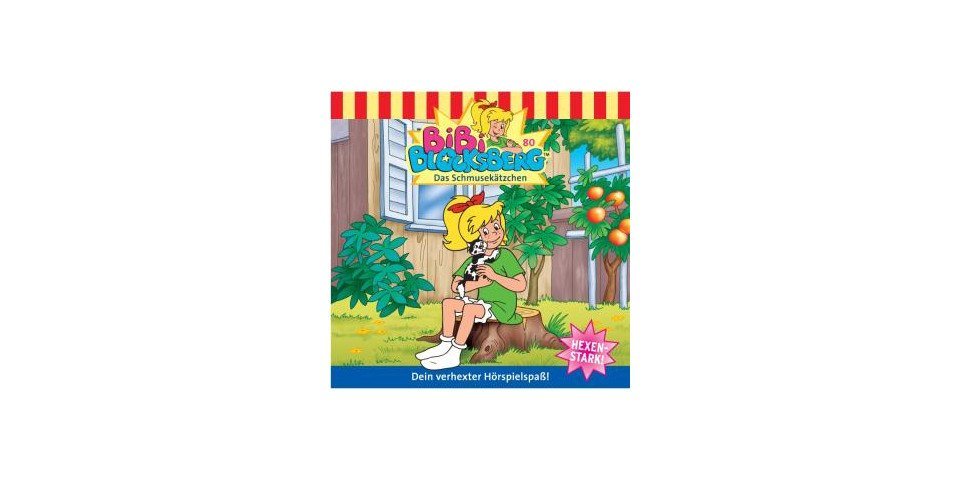 Kiddinx Hörspiel-CD Bibi Blocksberg 080 - Das Schmusekätzchen von Kiddinx