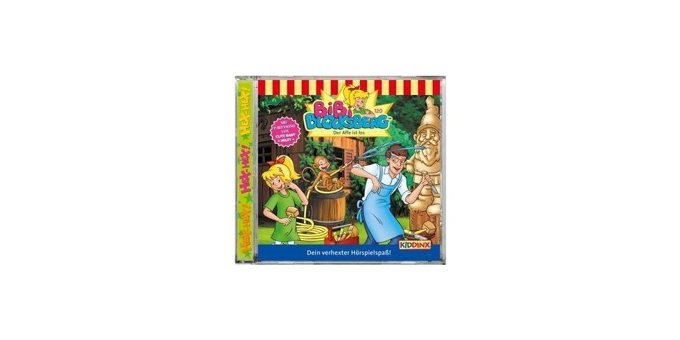 Kiddinx Hörspiel-CD Bibi Blocksberg 120 - Der Affe ist los von Kiddinx