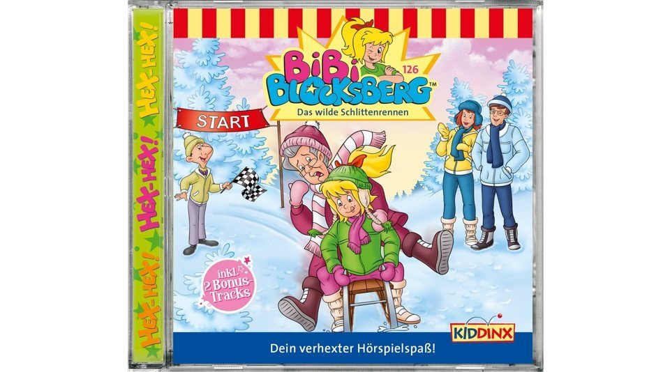 Kiddinx Hörspiel-CD Bibi Blocksberg 126 - Das wilde Schlittenrennen Kiddinx Hörspiel-CD Bibi Blocksberg 126 - Das wilde Schlittenrennen von Kiddinx