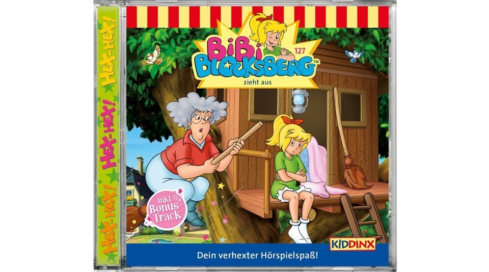 Kiddinx Hörspiel-CD Bibi Blocksberg 127 - Bibi zieht aus von Kiddinx