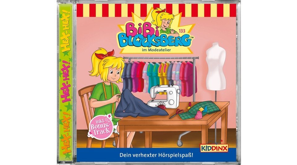 Kiddinx Hörspiel-CD Bibi Blocksberg 133 - Im Modeatelier Kiddinx Hörspiel-CD Bibi Blocksberg 133 - Im Modeatelier von Kiddinx