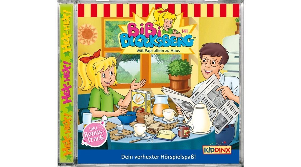 Kiddinx Hörspiel-CD Bibi Blocksberg 141 - Mit Papi allein zu Haus Kiddinx Hörspiel-CD Bibi Blocksberg 141 - Mit Papi allein zu Haus von Kiddinx
