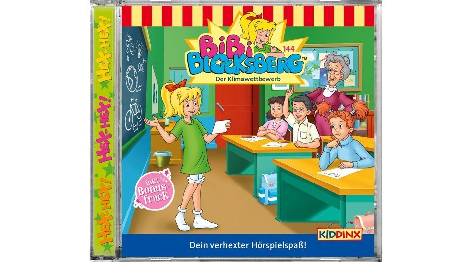 Kiddinx Hörspiel-CD Bibi Blocksberg 144 - Der Klimawettbewerb von Kiddinx
