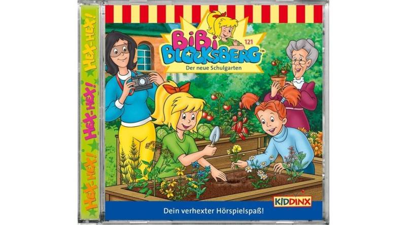 Kiddinx Hörspiel-CD Bibi Blocksberg - Der neue Schulgarten, 1 Audio-CD von Kiddinx