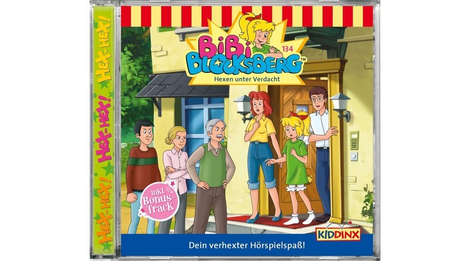 Kiddinx Hörspiel-CD Bibi Blocksberg - Hexen unter Verdacht, 1 Audio-CD von Kiddinx