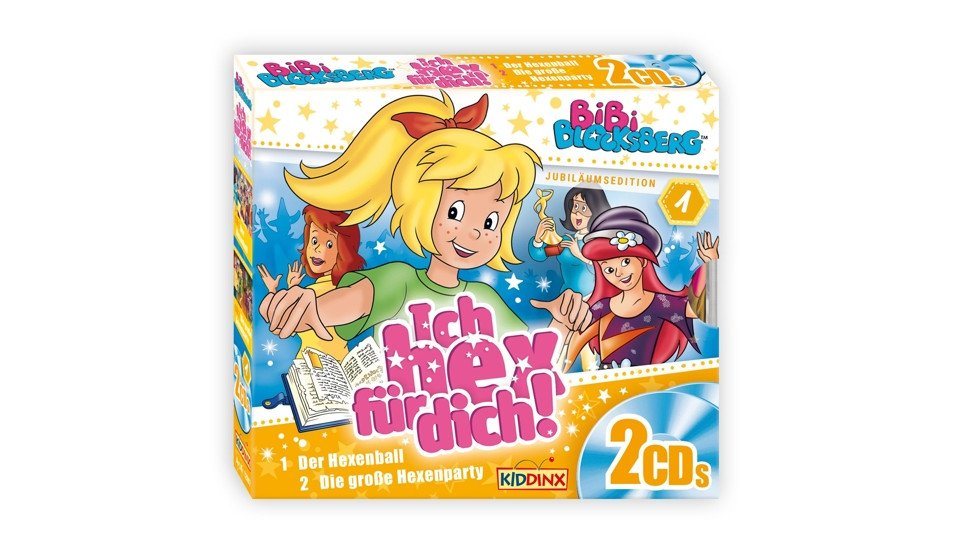 Kiddinx Hörspiel-CD Bibi Blocksberg - Ich hex für dich!, 2 Audio-CD von Kiddinx