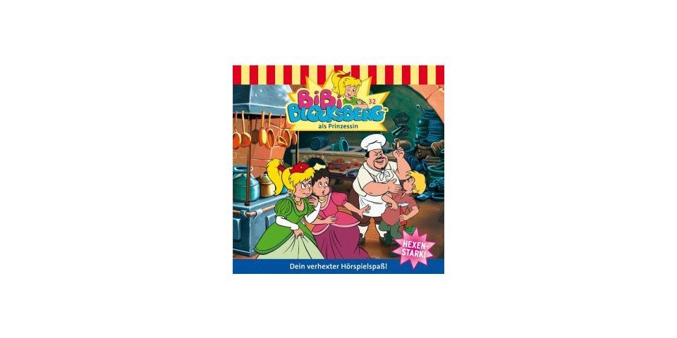 Kiddinx Hörspiel-CD Bibi Blocksberg als Prinzessin, 1 Audio-CD von Kiddinx