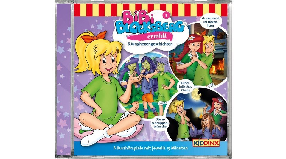Kiddinx Hörspiel-CD Bibi Blocksberg erzählt F.03 - 3 Junghexengeschichten Kiddinx Hörspiel-CD Bibi Blocksberg erzählt F.03 - 3 Junghexengeschichten von Kiddinx