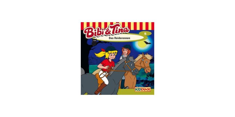 Kiddinx Hörspiel-CD Bibi und Tina 005 - Das Heiderennen Kiddinx Hörspiel-CD Bibi und Tina 005 - Das Heiderennen von Kiddinx
