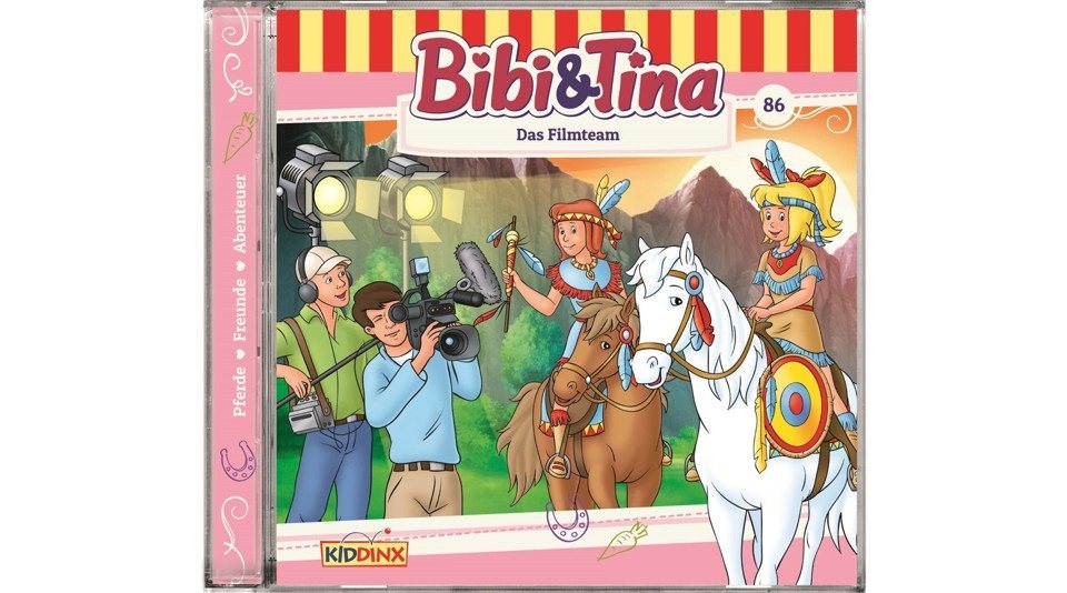 Kiddinx Hörspiel-CD Bibi und Tina 086 - Das Filmteam von Kiddinx