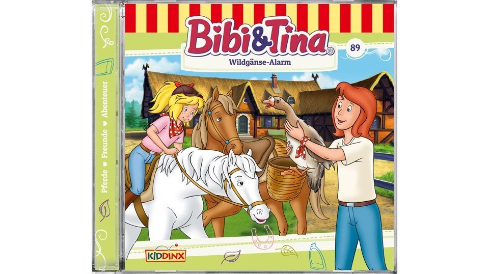 Kiddinx Hörspiel-CD Bibi und Tina 089 - Wildgänse-Alarm von Kiddinx