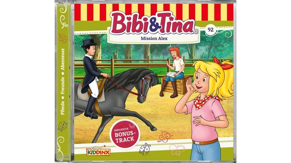 Kiddinx Hörspiel-CD Bibi und Tina 092 - Mission Alex Kiddinx Hörspiel-CD Bibi und Tina 092 - Mission Alex von Kiddinx
