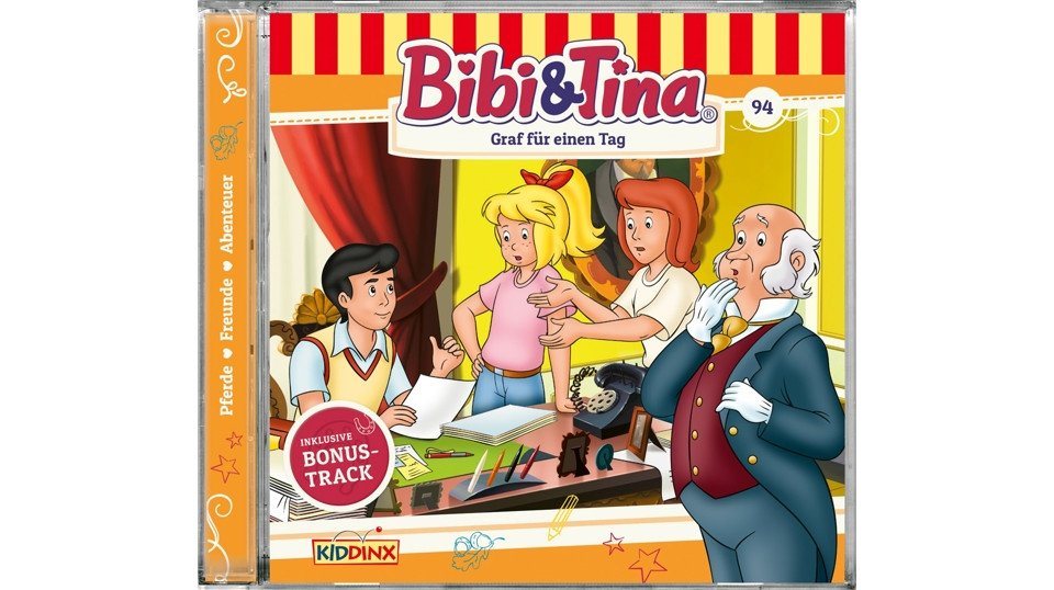 Kiddinx Hörspiel-CD Bibi und Tina 094 - Graf für einen Tag Kiddinx Hörspiel-CD Bibi und Tina 094 - Graf für einen Tag von Kiddinx