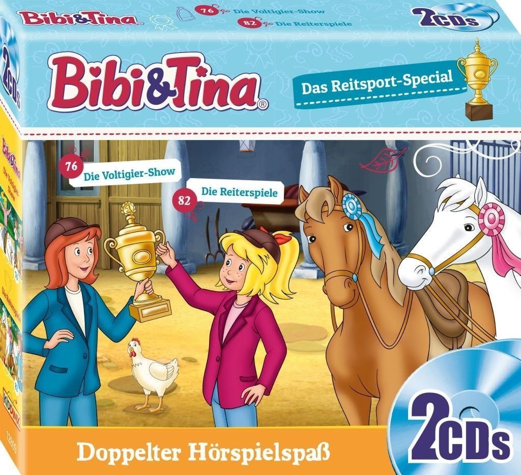 Kiddinx Hörspiel-CD Bibi und Tina - Das Reitsport-Special (F.76+82) von Kiddinx