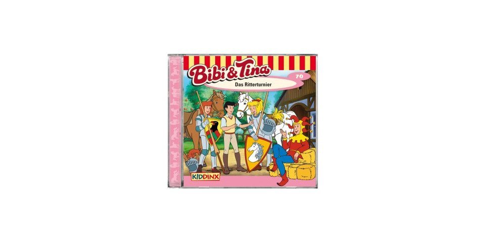 Kiddinx Hörspiel-CD Bibi & Tina - Das Ritterturnier, 1 Audio-CD von Kiddinx