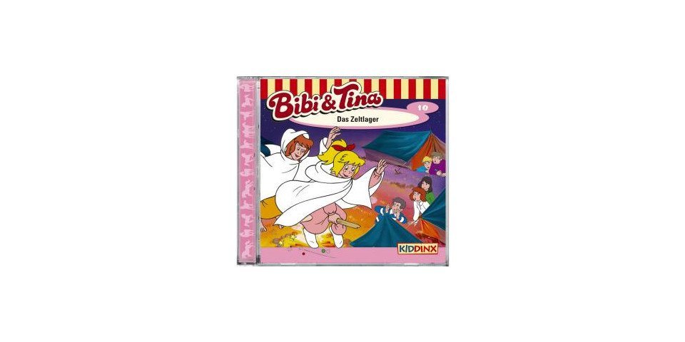 Kiddinx Hörspiel-CD Bibi & Tina - Das Zeltlager, Audio-CD von Kiddinx