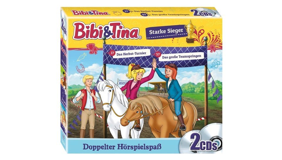 Kiddinx Hörspiel-CD Bibi und Tina - Starke Sieger Box (F.17+57) von Kiddinx