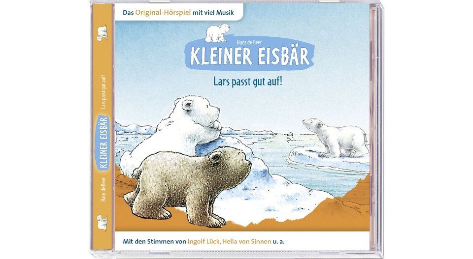 Kiddinx Hörspiel-CD Kleiner Eisbär - Lars passt gut auf, 1 Audio-CD von Kiddinx