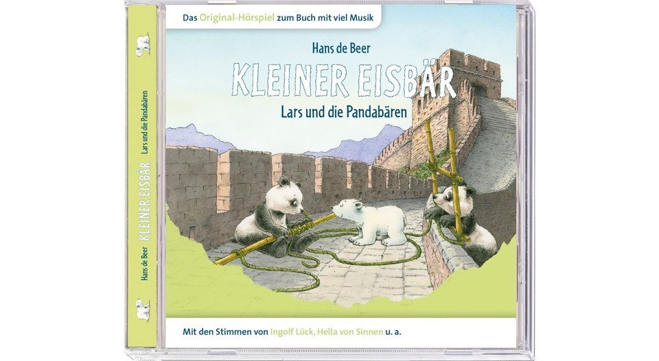 Kiddinx Hörspiel-CD Kleiner Eisbär - Lars und die Pandabären, 1 Audio-CD von Kiddinx