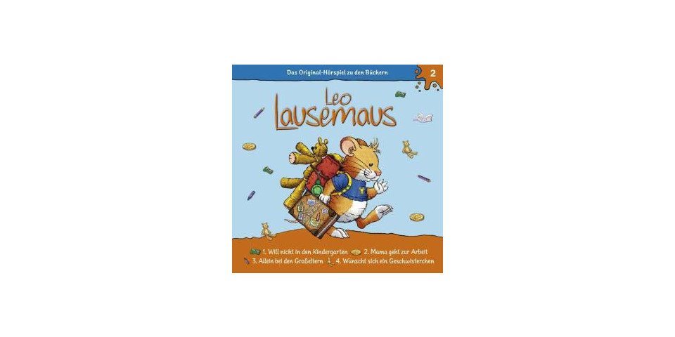 Kiddinx Hörspiel-CD Leo Lausemaus F.02 - will nicht in den Kindergarten Kiddinx Hörspiel-CD Leo Lausemaus F.02 - will nicht in den Kindergarten von Kiddinx