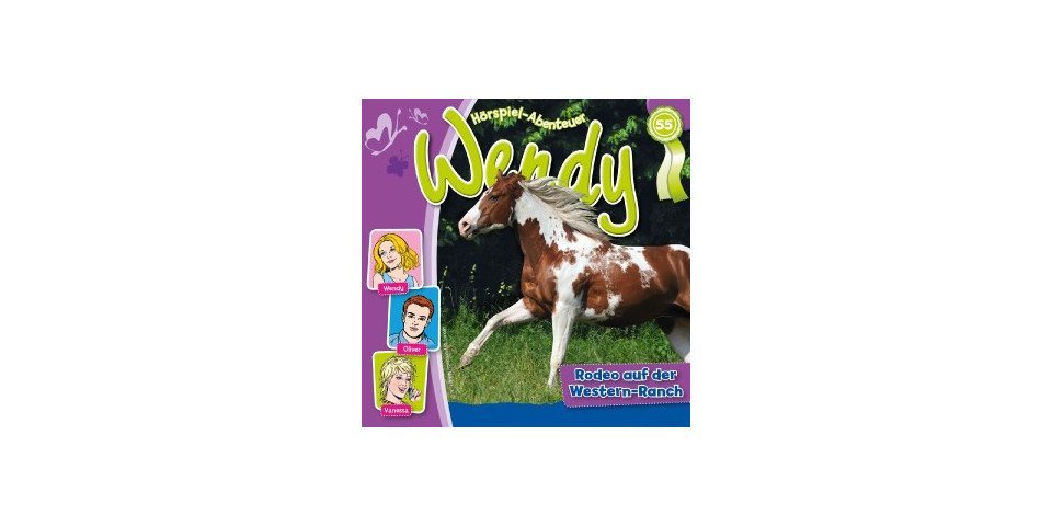 Kiddinx Hörspiel-CD Wendy - Rodeo auf der Western-Ranch, 1 Audio-CD Kiddinx Hörspiel-CD Wendy - Rodeo auf der Western-Ranch, 1 Audio-CD von Kiddinx