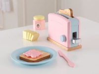 KidKraft Toasterset in Pastellfarben, Mädchen, Mehrfarbig, 70 mm, 180 mm, 160 mm, 1 kg von Kidkraft