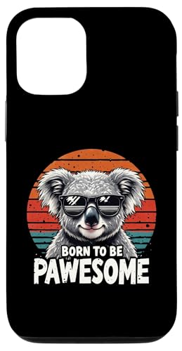 Niedlicher Koala Joey trägt lustige Sonnenbrille Vintage Sonnenuntergang Hülle für iPhone 12/12 Pro Niedlicher Koala Joey trägt lustige Sonnenbrille Vintage Sonnenuntergang Hülle für iPhone 12/12 Pro von Kids Pets And Animals