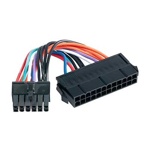KieTeiiK 10 cm 24 Pin Auf 12 Pin Netzteilkabel Adapter 24p Auf 12p Kabel Für Q87H3-AM Unterstützt 1150 1151 Mainboard 24 Pin Stromkabel von KieTeiiK