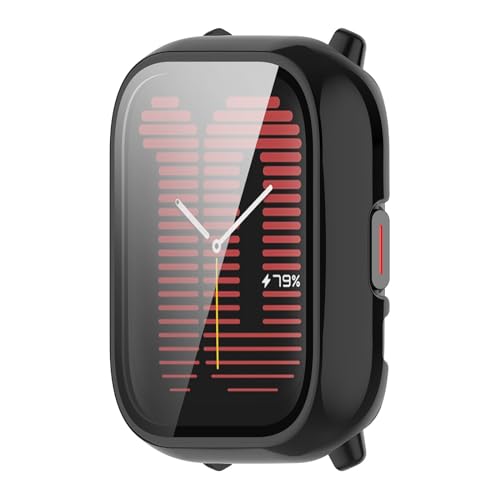 KieTeiiK Schlanke Schutzhülle Zuverlässiger Schutz. Schlanke Und Funktionale Abdeckung Für Aktive Smartwatch Schützt Bildschirm Und Kanten. Aktives Uhrengehäuse PC + Glasgehäuse Uhrenrahmenschutz KieTeiiK Schlanke Schutzhülle Zuverlässiger Schutz. Schlanke Und Funktionale Abdeckung Für Aktive Smartwatch Schützt Bildschirm Und Kanten. Aktives Uhrengehäuse PC + Glasgehäuse Uhrenrahmenschutz von KieTeiiK