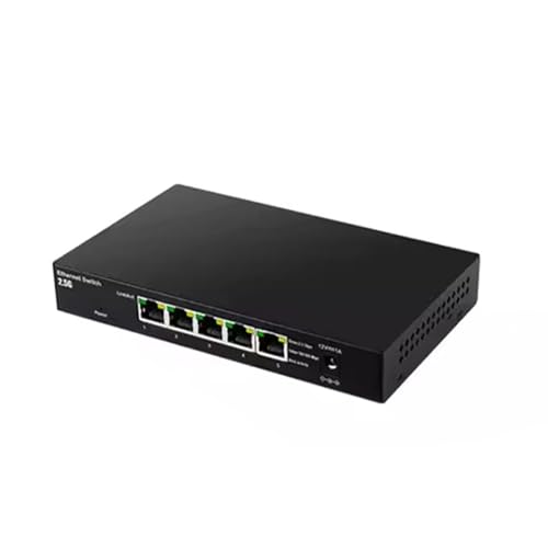 KieTeiiK TPLink Unmanaged 5-Port 2 5 GHz Gigabit Desktop Switches Box Networking HUB TXE239 Steuerchip EN8860D+EN8811Q Reibungslose Partys von KieTeiiK