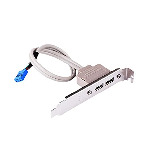KieTeiiK USB 2.0 Port PCI Halterungskabel Mit Integriertem 9-Pin Header USB 2.0 Motherboard Verlängerungskabel Für Computer Für Gehäuse Motherboard Verlängerungskabel USB 2.0 KieTeiiK USB 2.0 Port PCI Halterungskabel Mit Integriertem 9-Pin Header USB 2.0 Motherboard Verlängerungskabel Für Computer Für Gehäuse Motherboard Verlängerungskabel USB 2.0 von KieTeiiK