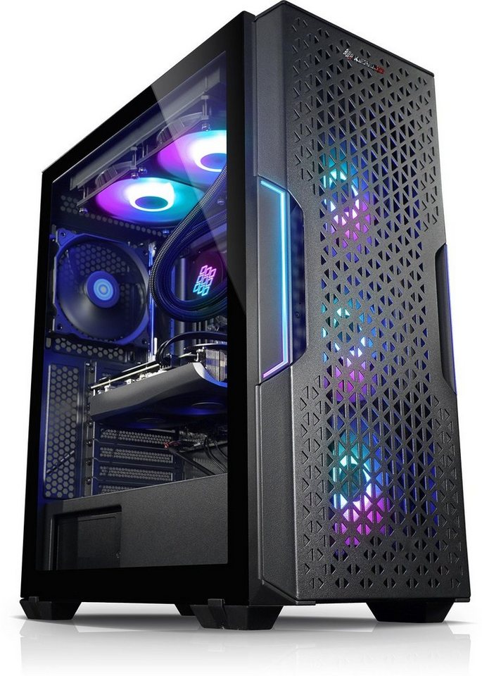 Kiebel Cobra V Gaming-PC (AMD Ryzen 9 AMD Ryzen 9 5900X, RTX 4060, 32 GB RAM, 1000 GB SSD, Wasserkühlung, RGB-Beleuchtung, WLAN) von Kiebel