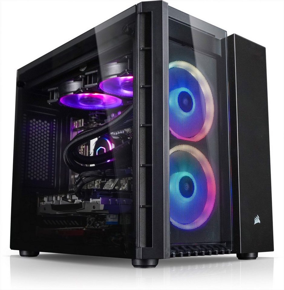 Kiebel Crystal 12 Gaming-PC (Intel Core i5 Intel Core i5-12400F, RTX 4060, 32 GB RAM, 1000 GB SSD, Wasserkühlung) von Kiebel