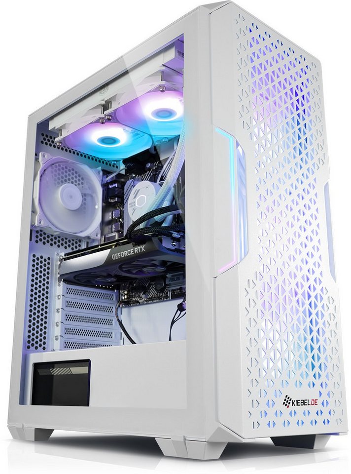 Kiebel Dragon V Pro Gaming-PC (AMD Ryzen 7 AMD Ryzen 7 5800X, RTX 4060 Ti, 32 GB RAM, 2000 GB SSD, Wasserkühlung, RGB-Beleuchtung) von Kiebel