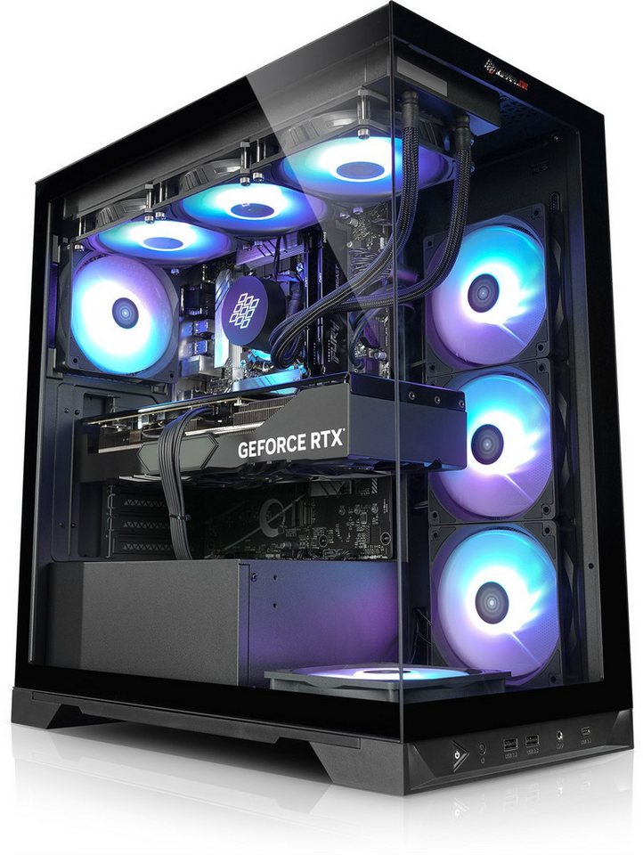 Kiebel Invader 12 Gaming-PC (Intel Core i9 Intel Core i9-12900KF, RTX 5080, 64 GB RAM, 2000 GB SSD, Wasserkühlung, ARGB-Beleuchtung) von Kiebel
