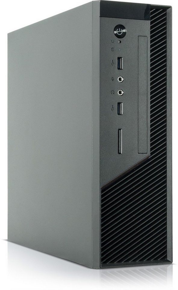 Kiebel Media + Business Allround Mini-PC (AMD Ryzen 5 AMD Ryzen 5 4600G, Radeon Vega, 16 GB RAM, 500 GB SSD, Luftkühlung, WLAN) von Kiebel
