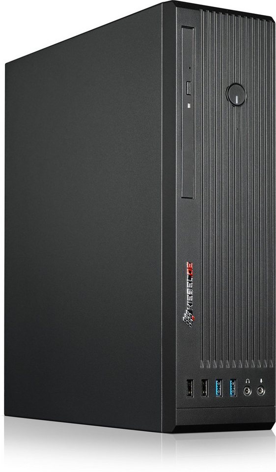 Kiebel Media Office Home PC Slim PC (AMD Ryzen 5 AMD Ryzen 5 4600G, Radeon, 16 GB RAM, 1000 GB SSD, Luftkühlung) von Kiebel