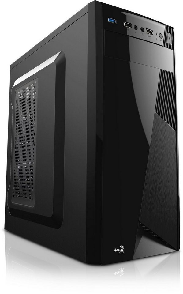 Kiebel Multimedia PC PC (AMD Ryzen 5 AMD Ryzen 5 4600G, Radeon Vega, 16 GB RAM, 2000 GB HDD, 500 GB SSD, Luftkühlung) von Kiebel