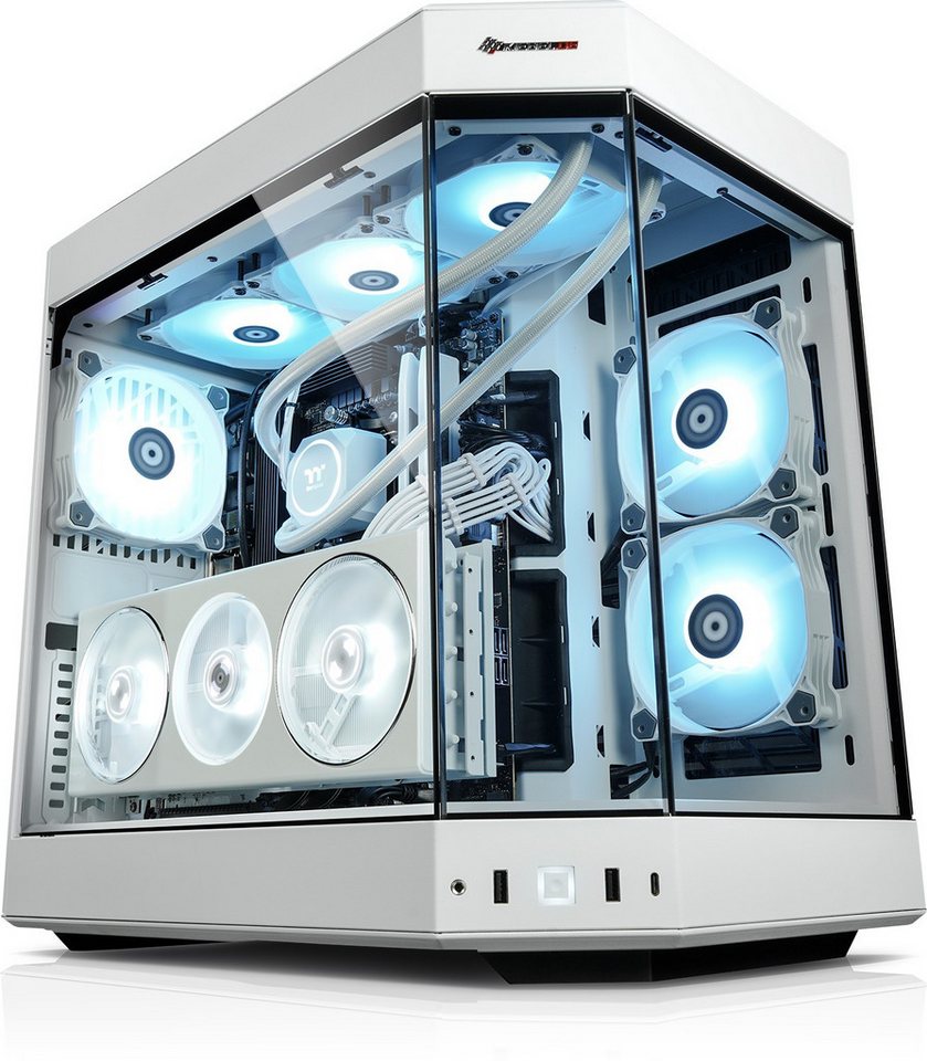 Kiebel Poseidon 14 Gaming-PC (Intel Core i7 Intel Core i7-12700KF, RTX 4060 Ti, 32 GB RAM, 1000 GB SSD, Wasserkühlung, WLAN) von Kiebel