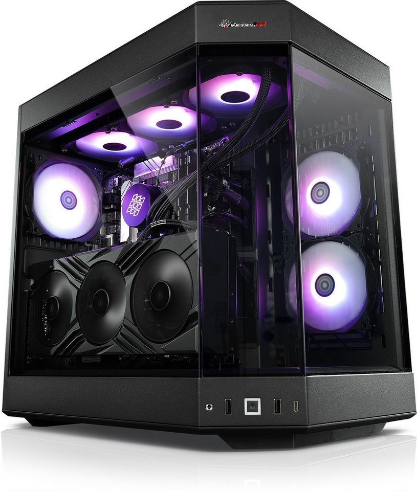 Kiebel Poseidon 14 Gaming-PC (Intel Core i9 Intel Core i9-14900KF, RTX 5080, 64 GB RAM, 2000 GB SSD, Wasserkühlung, WLAN) von Kiebel