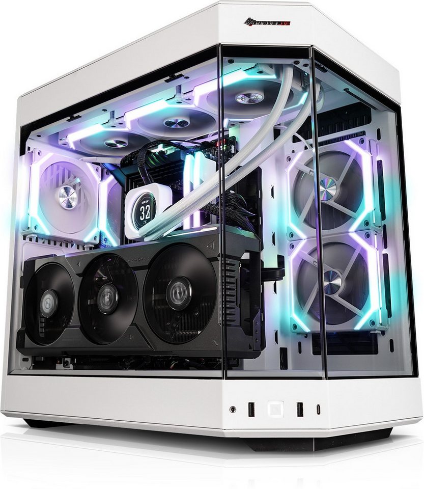 Kiebel Poseidon Ultra Gaming-PC (Intel Core i9 Intel Core Ultra 9 285K, RTX 5080, 64 GB RAM, 2000 GB SSD, Wasserkühlung, WLAN) von Kiebel