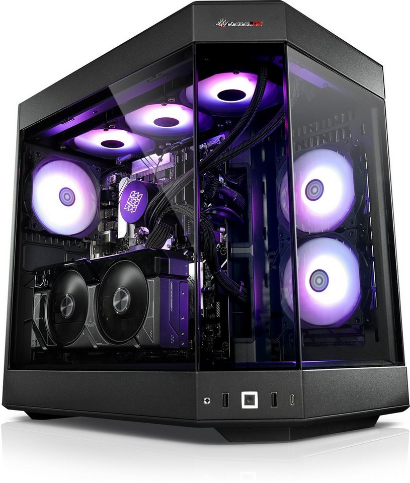 Kiebel Poseidon Ultra Gaming-PC (Intel Intel Core Ultra 7 265KF, RTX 5070 Ti, 32 GB RAM, 2000 GB SSD, Wasserkühlung, WLAN) von Kiebel