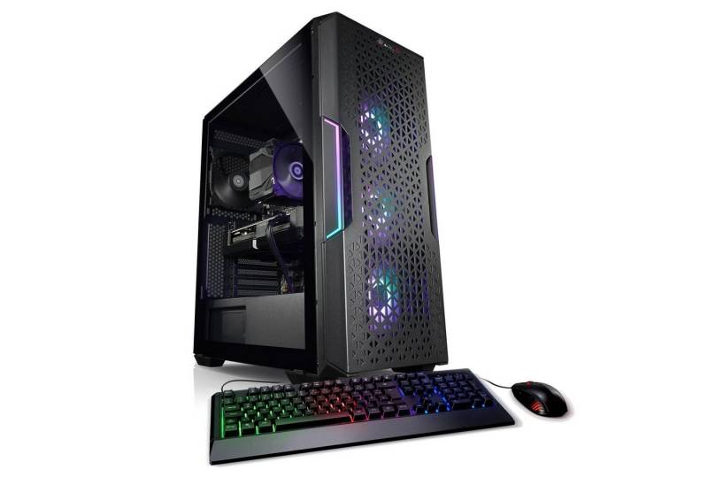 Kiebel Raptor VII Gaming-PC (AMD Ryzen 5 AMD Ryzen 5 7600X, RX 7600, 32 GB RAM, 2000 GB SSD, Luftkühlung, WLAN, RGB-Beleuchtung) von Kiebel