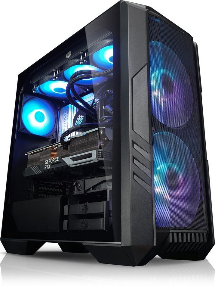 Kiebel Thunder Gaming-PC (AMD Ryzen 5 AMD Ryzen 5 5600X, RTX 4070, 16 GB RAM, 1000 GB SSD, Luftkühlung, WLAN, ARGB-Beleuchtung) von Kiebel