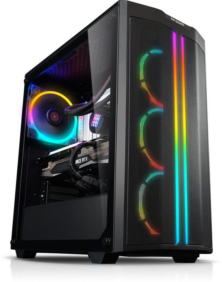 Kiebel Titan Pro VII Gaming-PC (AMD Ryzen 7 AMD Ryzen 7 7800X3D, RTX 4070 Ti SUPER, 64 GB RAM, 3000 GB HDD, 2000 GB SSD, Wasserkühlung, WLAN, ARGB-Beleuchtung) von Kiebel