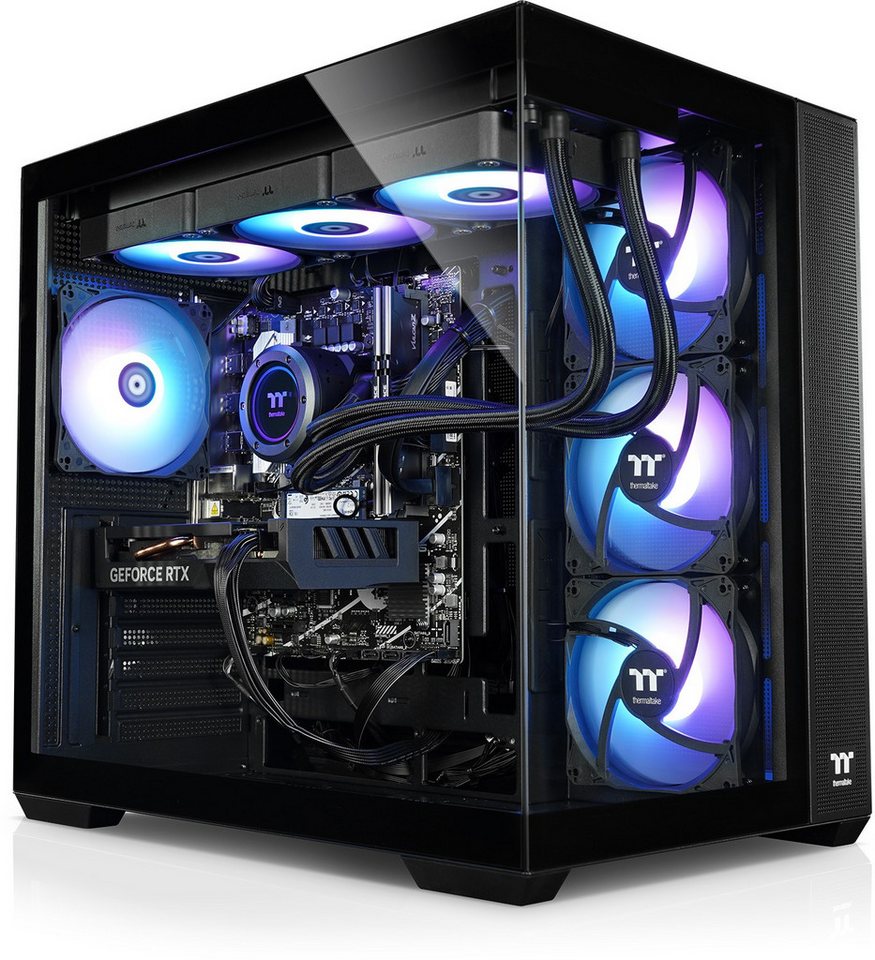 Kiebel Nova IX Gaming-PC (AMD Ryzen 7 AMD Ryzen 7 9700X, RTX 5080, 32 GB RAM, 1000 GB SSD, Luftkühlung, WLAN, ARGB-Beleuchtung) von Kiebel