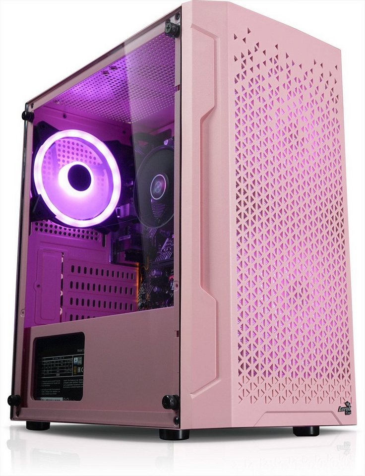 Kiebel Zindarella V PC (AMD Ryzen 5 AMD Ryzen 5 5600G, Radeon Vega, 16 GB RAM, 1000 GB SSD, Luftkühlung, RGB-Beleuchtung, WLAN) von Kiebel